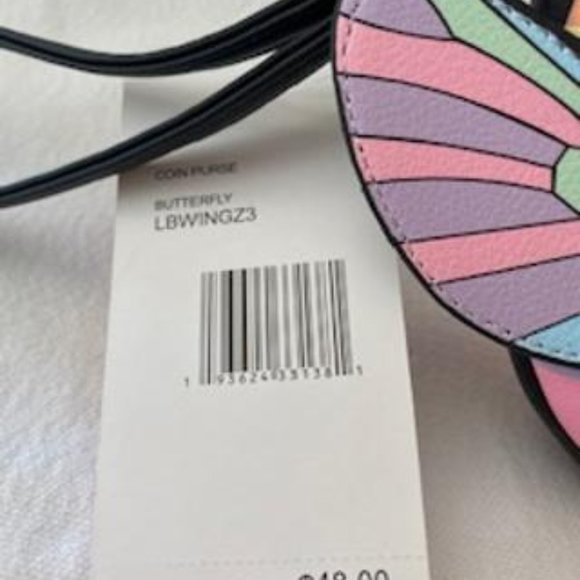 FLASH SALE* BETSEY JOHNSON BUTTERFLY COIN PURSE/WRISTLET - Picture 4 of 4